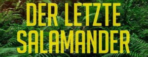 Cover Ausschnitt: H.K. Ysardsso: Der letzte Salamander